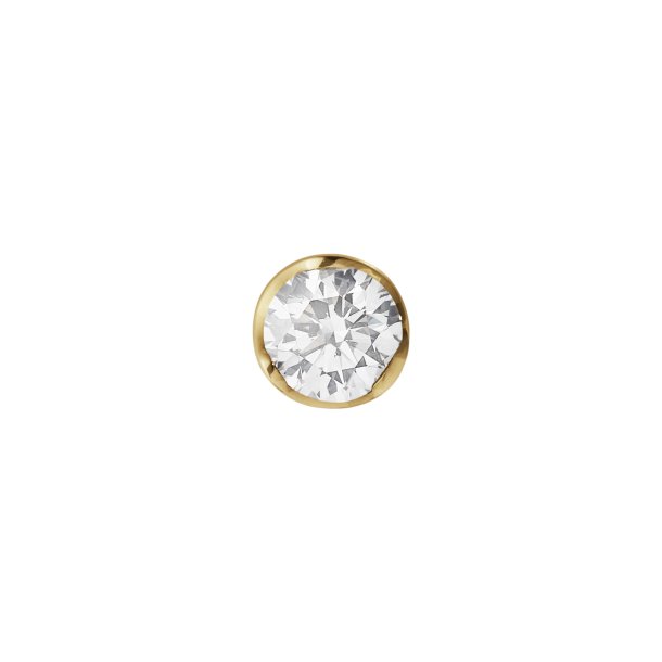 GJS SOLI EARSTUD 1652C YG 0.20ct