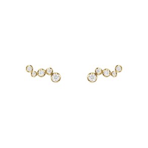 GJS EARSTUD 1652D YG 0.18ct