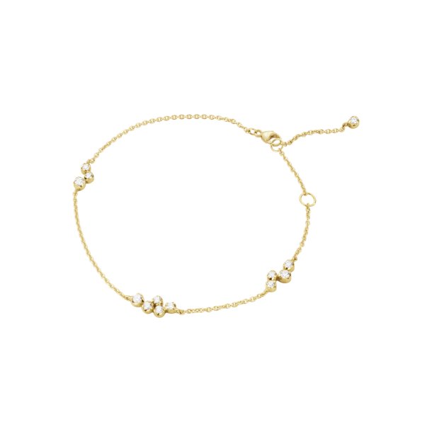 Signature Diamonds armb�nd, 18 kt. YG