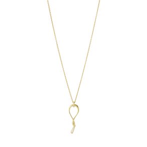 Mercy halsk�de med vedh�ng, 18 kt. YG