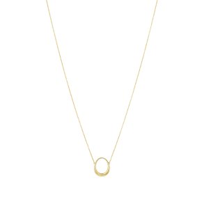 Offspring halsk�de med lille vedh�ng, 18 kt. YG