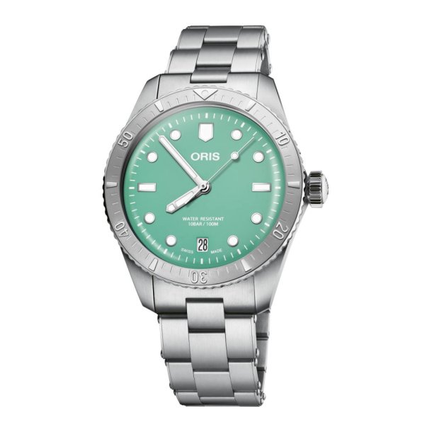 Oris Divers 65 Date Cotton Candy